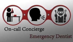 concierge emergency dentist infographic